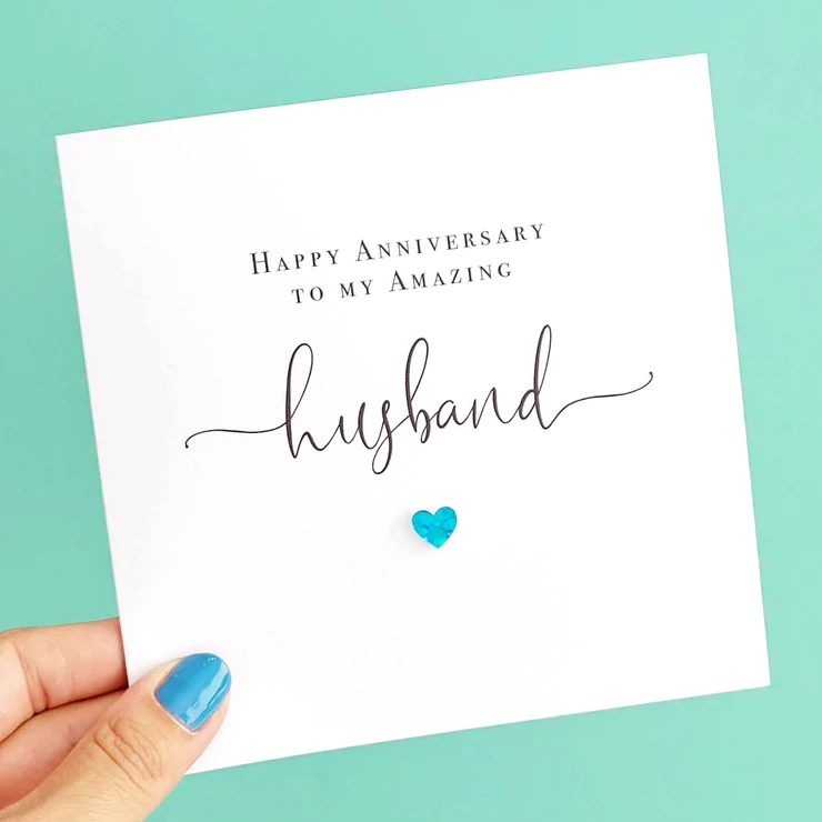 Anniversary For Him Card