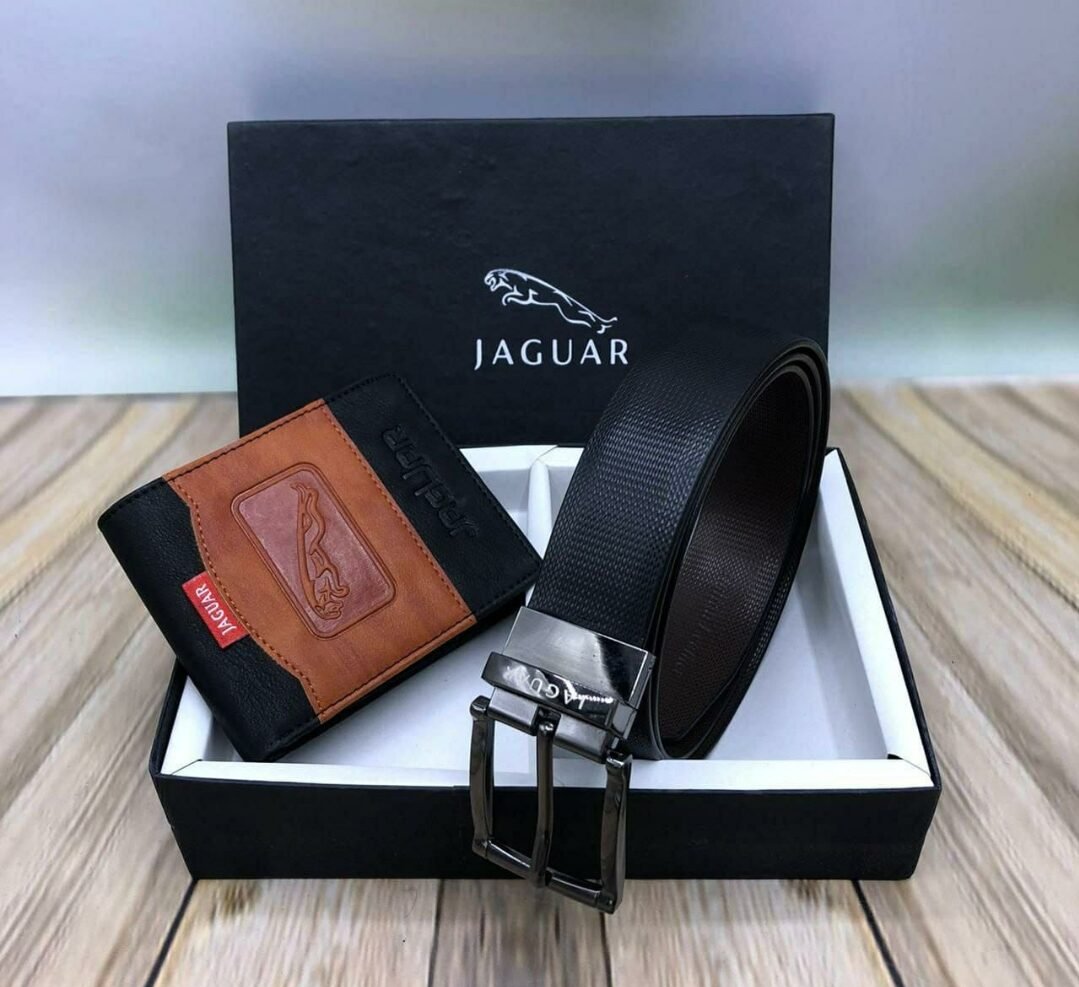 Designer wallet with matching belt