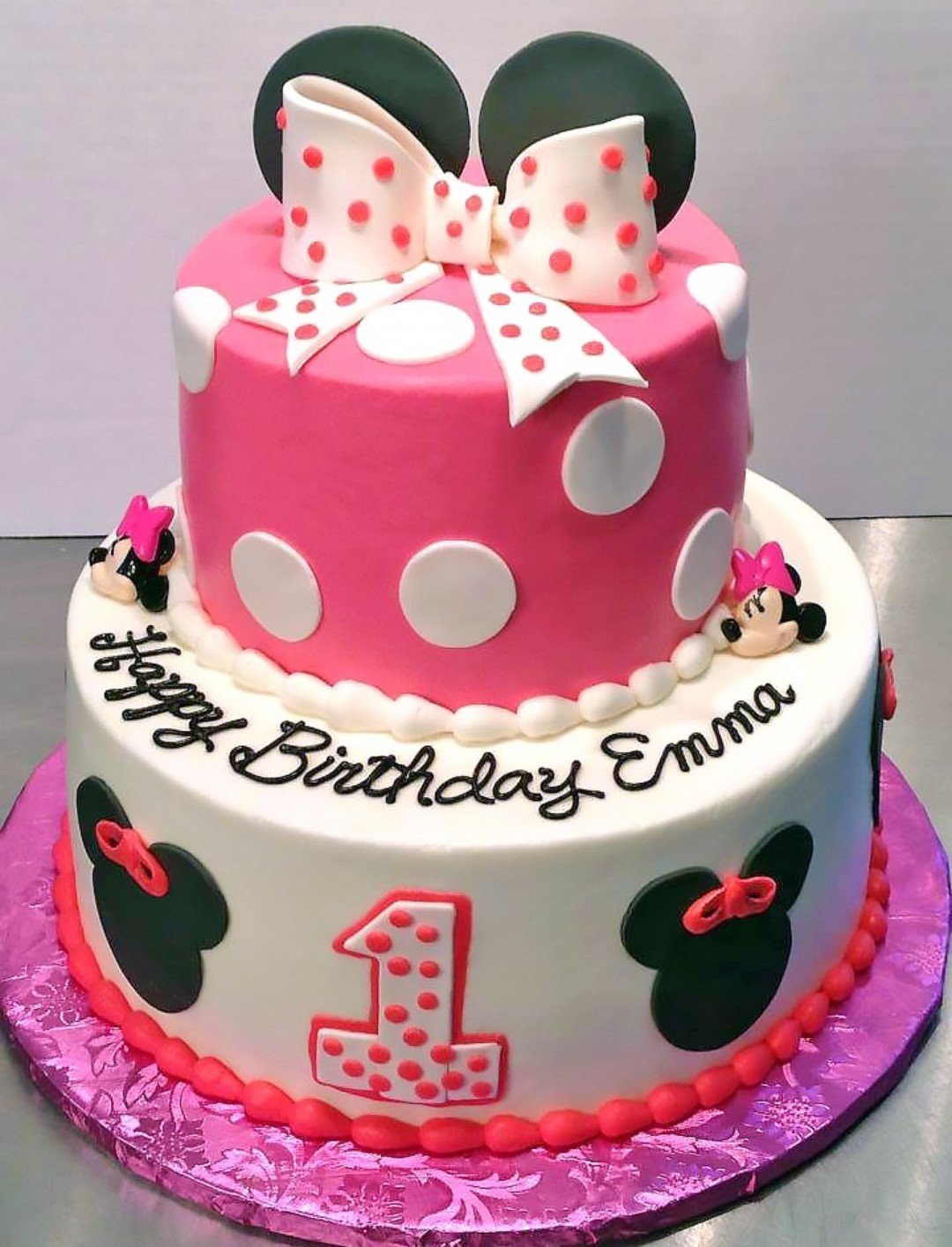 Baby one birthday cake