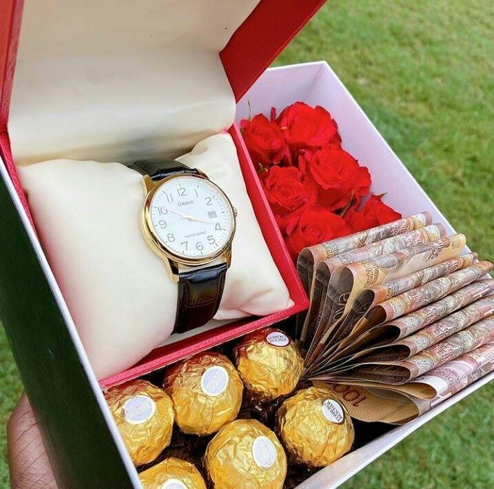 Casio Watch & chocolates