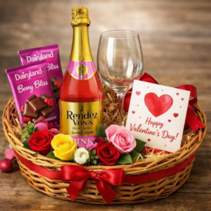 Get Merry Valentine basket